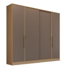 Imagem de Guarda roupa  herval ph 1733 - cor cedro + fendi - sem espelho