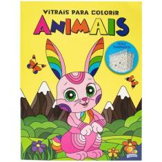 Imagem de Livro - Vitrais para Colorir: Animais