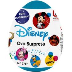 Imagem de Brinquedo Ovo Surpresa Massinha Modelar Colorida Disney - Cotiplás, Br