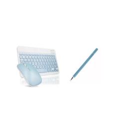 Imagem de Teclado E Mouse Bluetooth + Caneta Touch Ponta Fina Tablet Samsung Gal