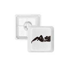 Imagem de Kit de atualização para jogos com teclado mecânico PBT Hot Girl Gal