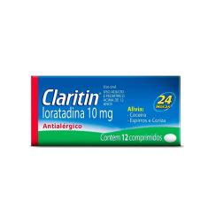Imagem de Claritin 10mg com 12 comprimidos Bayer 12 Comprimidos