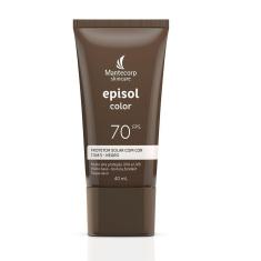 Imagem de Protetor Solar Episol Color Pele Negra T5 FPS 70 Loção com Efeito de Base 40g