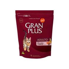 Imagem de Ração Granplus Para Gatos Adultos Sabor Salmão E Arroz - 1Kg - Gran Pl