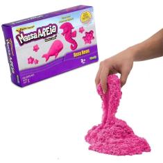 Imagem de Massa Areia Massinha de Modelar Animais Rosa 227g - Sunny