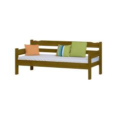 Imagem de Sofá Cama Riber para 3 Lugares Imbuia Nemargi