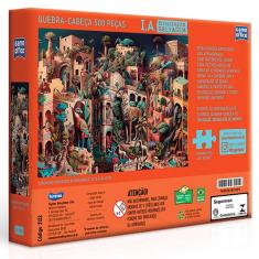 Imagem de Quebra cabeca ia civilizacao selvagem 500 pecas toyster