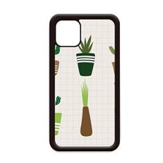 Imagem de Supculentas de plantas em vaso para iPhone 12 Pro Max Capa para Apple Mini Mobile Case