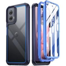 Imagem de Poetic Capa Guardian para Motorola Moto G Power 5G 2024 [não serve para a versão 2023], [teste de queda de grau mil-20], capa de corpo inteiro à prova de choque com protetor de tela integrado,