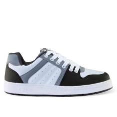 Imagem de Tênis Qix 80s Branco /Cinza / Preto-Masculino