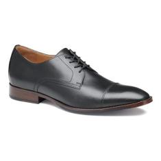 Imagem de Johnston & Murphy Sapato Oxford masculino Richland, Grão integral preto, 39