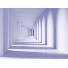 Imagem de Papel De Parede Túnel Profundo Geométrico 3D At09