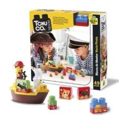 Imagem de Blocos De Montar Tchuco Blocks Navio Pirata
