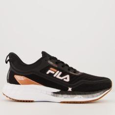 Imagem de Tênis Fila Racer Advantage Feminino Preto E Rosa