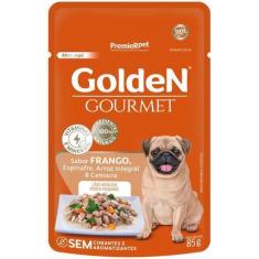 Imagem de Ração Úmida Golden Gourmet Para Cães Adultos De Porte Pequeno Sabor Fr
