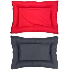 Imagem de Kit 02 Cama Futon Cachorro Gato Colchão Colchonete Médio - Supri Pets