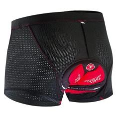 Imagem de DOYING Calção de ciclismo masculino 5D acolchoado BTT para bicicleta Shorts de bicicleta de secagem rápida respirável