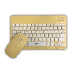 Imagem de Teclado Com Mouse Bluetooth Sem Fio Colorido Wireless Not PC tablet - 