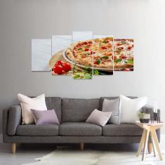 Imagem de Quadro decorativo Mosaico Pizza Pizzarias 5