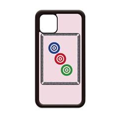 Imagem de Capa Mahjong Circle Dots 3 Tile Pattern para iPhone 12 Pro Max para Apple Mini Mobile Case Shell