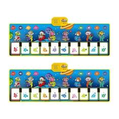 Imagem de Kit 2 Un-Piano Music Mat Tapete Para Crianças Infantil Bebês - Ozen St