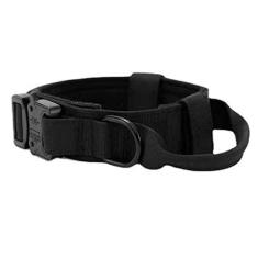 Imagem de Coleira para Cães de Fácil Controle Fivela de Metal Leve e Estilosa Coleira para Cães de Estimação Durável Ajustável Respirável Caminhada para Caça (M)