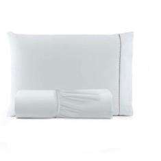 Imagem de Jogo Lençol Solteiro 2 Peças Percal Algodão Ponto Palito - Ibibordados