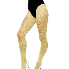 Imagem de Meia Calça Arrastão Neon Colorida Adulto - Festa Fantasia Carnaval Tamanho Único 40/46