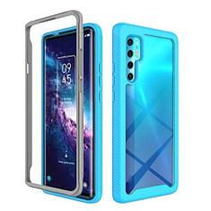 Imagem de For TCL 20 Pro 5G Starry Sky Solid Color Series Shockproof PC + TPU Case