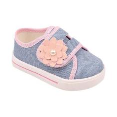 Imagem de Tênis Infantil Bebe Antialérgico Sola  Menina Calce Facil - Hb Moda Ki