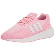 Imagem de adidas Tênis feminino Swift Run 22, Rosa claro/branco/quase rosa, 38