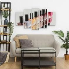 Imagem de Quadro Mosaico decorativo Manicure em MDF 108x65