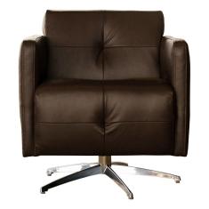 Imagem de Poltrona Giratória Astana Couro Capucino