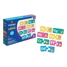 Imagem de Quebra Cabeça Aprendendo Alfabeto Libras Pedagógico Escolar