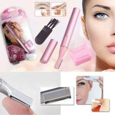 Imagem de Aparador Depilador Pelos Nariz Sobrancelhas Orelhas Caneta  ROSA - MKB