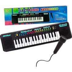 Imagem de Teclado Eletrônico Musical Infantil Piano Criança A Pilha