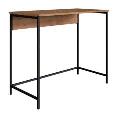 Imagem de Mesa Escrivaninha Dobravel 90cm 27893 Vermont Preto Fosco
