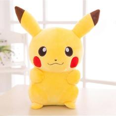 Imagem de 35cm pikachu brinquedo de pelúcia brinquedo de pelúcia pokemon bonecas anime brinquedos para crianças boneca para o miúdo presentes de anivers?ci