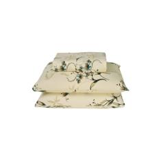 Imagem de Jogo de Lençol Dia A Dia Estampado Casal Azul 3 Pçs 