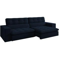 Imagem de Sofa Retratil E Reclinavel 3 Lugares 246 Cm Eldorado Sl 948 Veludo Moll