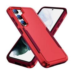 Imagem de Capa protetora anti-queda para Samsung Galaxy S23 Ultra S22 Plus S21 FE S20 5G A54 A14 A53 A33 A73 A52S A52 Bolsa, vermelha, para Galaxy A73 5G