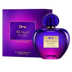 Imagem de Perfume Antonio Banderas Her Secret Desire - Eau De Toilette - 80 Ml Volume Da Unidade 80 Ml