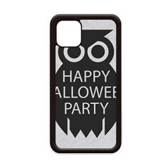 Imagem de Capa de Halloween simples preta desenho coruja para iPhone 12 Pro Max para Apple Mini Mobile Case Shell