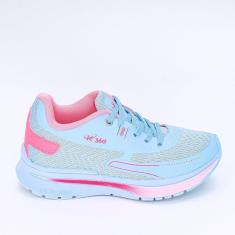 Imagem de Tênis Esportivo Infantil Kidy Energy Azul Pink-Feminino
