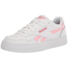 Imagem de Reebok Tênis feminino Court Advance Bold, Branco/Rosa Brilho/Cereja, 36