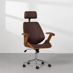 Imagem de Cadeira de Escritório Lisboa - Marrom
