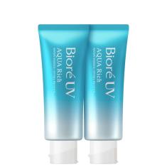 Imagem de Kit Bioré Aqua Rich Watery Essence fps 50 - Protetor Solar Facial e Corporal (2 Unidades)