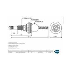 Imagem de Reparo Registro Gaveta Tinco 3/4 Blukit