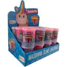 Imagem de Slime Massinha Gelelé Unicornio 152g KIT C/12