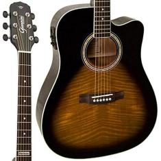 Imagem de Violão Folk Giannini Gf1d Ceq Ts Tobacco Sunburst Brilhante